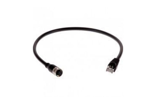 M12(F)-RJ45(M) CABLE 0.5M (1.6FT)