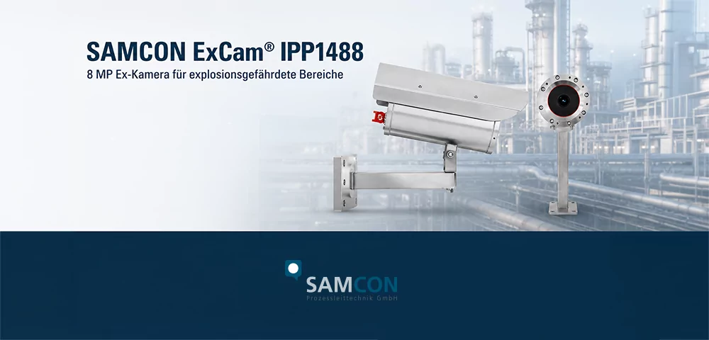 SAMCON: ExCam IPP1488 - 8MP-Auflösung trifft auf leistungsstarkes Remote-Vario-Fokus-Objektiv und DLPU