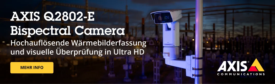 AXIS Q2802-E: Mehr Entscheidungssicherheit im Perimeterschutz