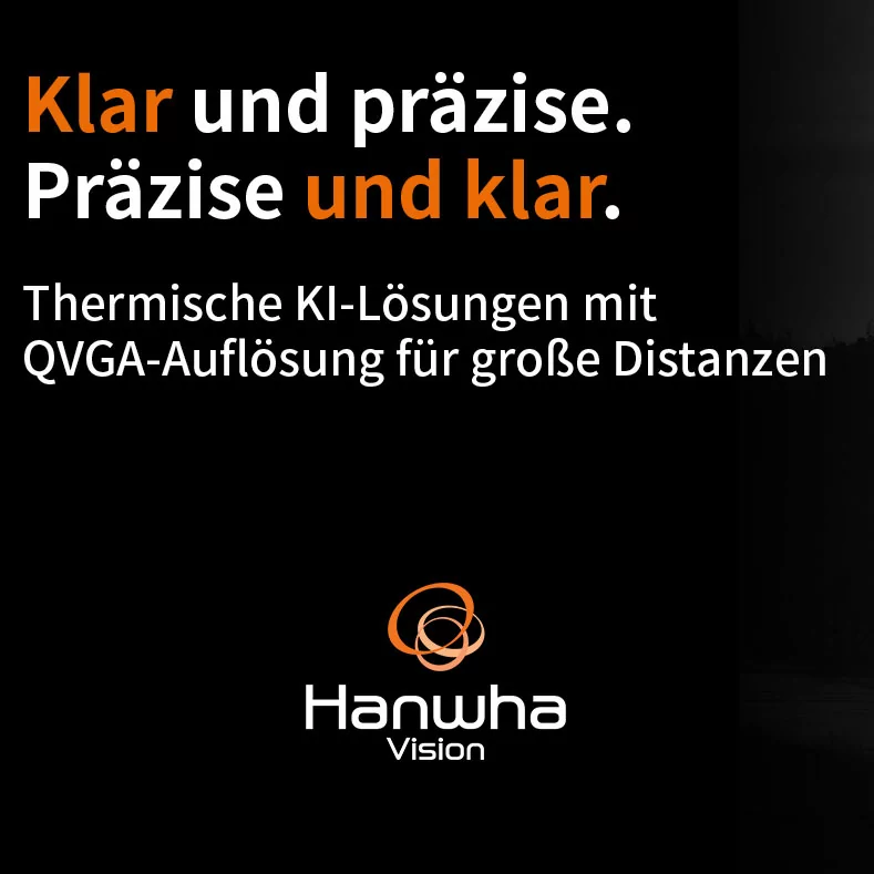 Hanwha Vision QVGA-Kameras