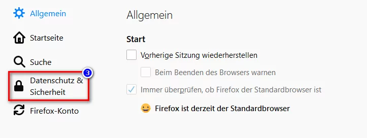 Datenschutz & Sicherheit