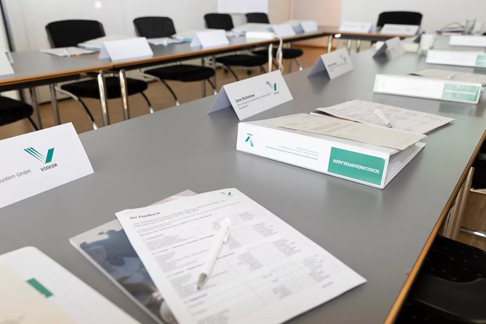 VIDEOR Academy Rechtsgrundlagen Schulung