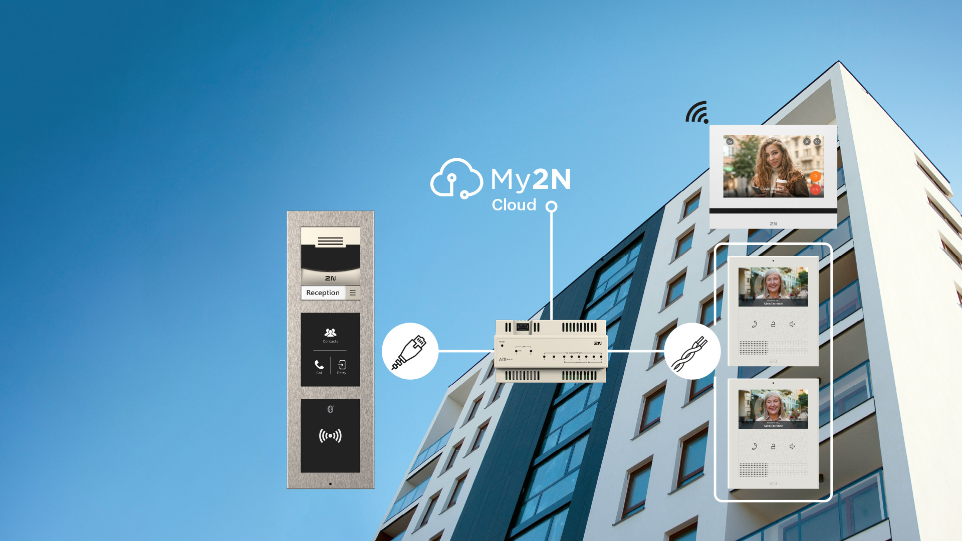 2N: Lösungen für die Nachrüstung von Mehrfamilienhäusern