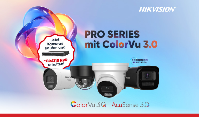 Hikvision PRO SERIES mit ColorVu 3.0