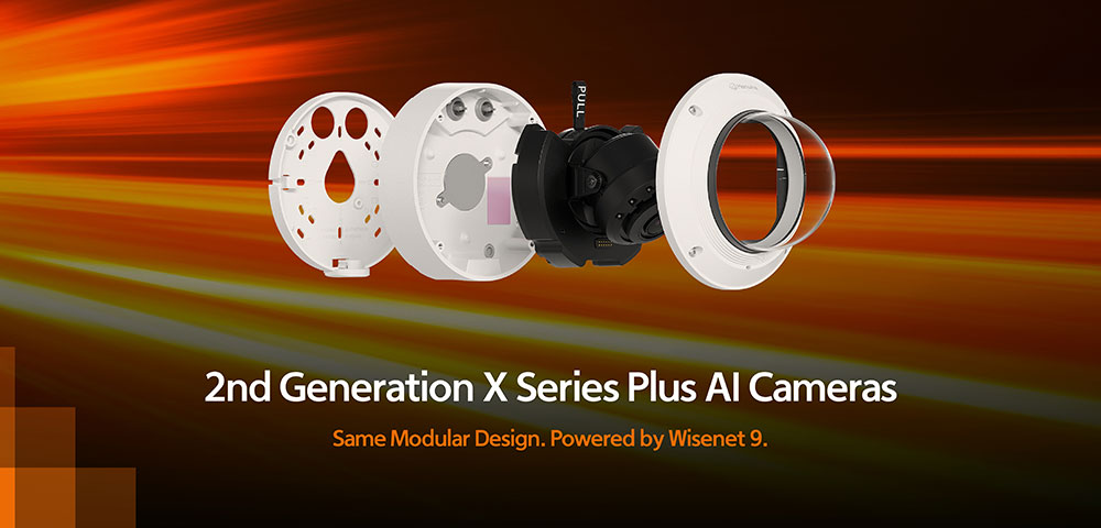 Hanwha Vision stellt die 2. Generation der X-Serie Plus vor