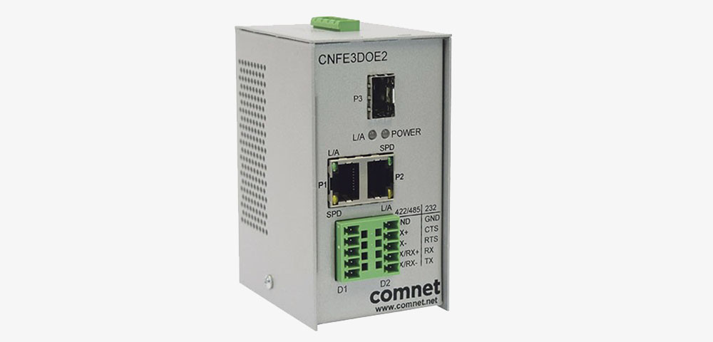 Comnet: Neuer serieller Daten-zu- Ethernet-Terminal-Server