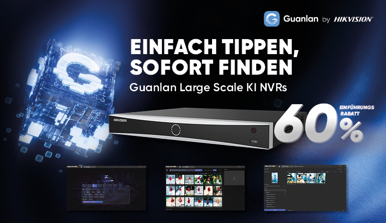 60% Einführungsrabatt auf Hikvision AcuSeek NVRs