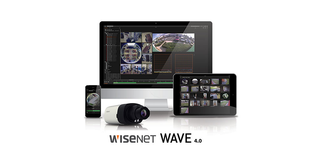 Wisenet WAVE 4.0: Intuitive Videomanagement-Software
