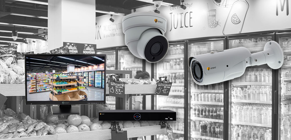 Stop shoplifting! eneo video security solutions for retail stores