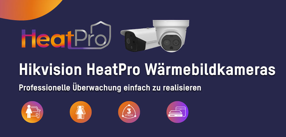 Hikvision HeatPro: Professionelle Überwachung mit Wärmebildkameras, einfach realisiert