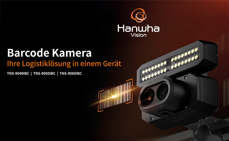 Hanwha Vision: Barcode Reader Kamera