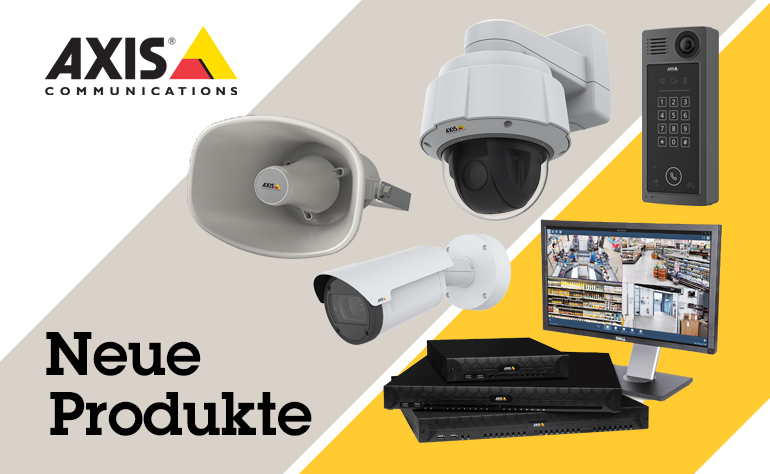 AXIS IP-Kameras - Jetzt bei VIDEOR informieren!