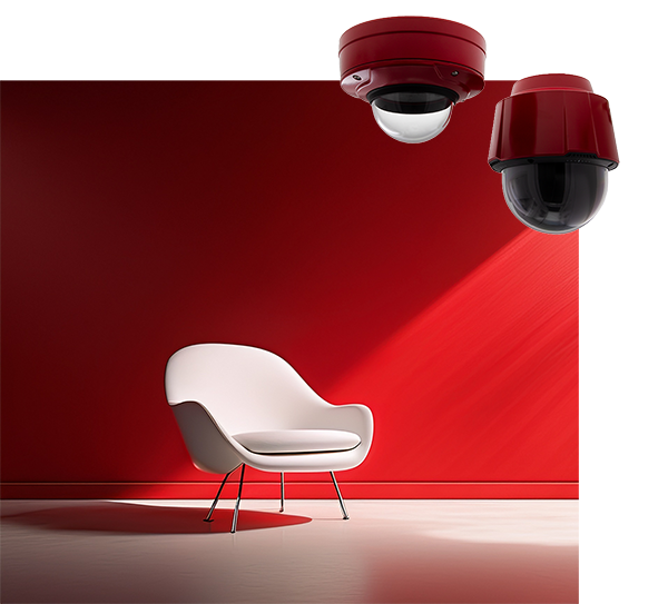 VIDEOR Lackierservice für IP-Kameras